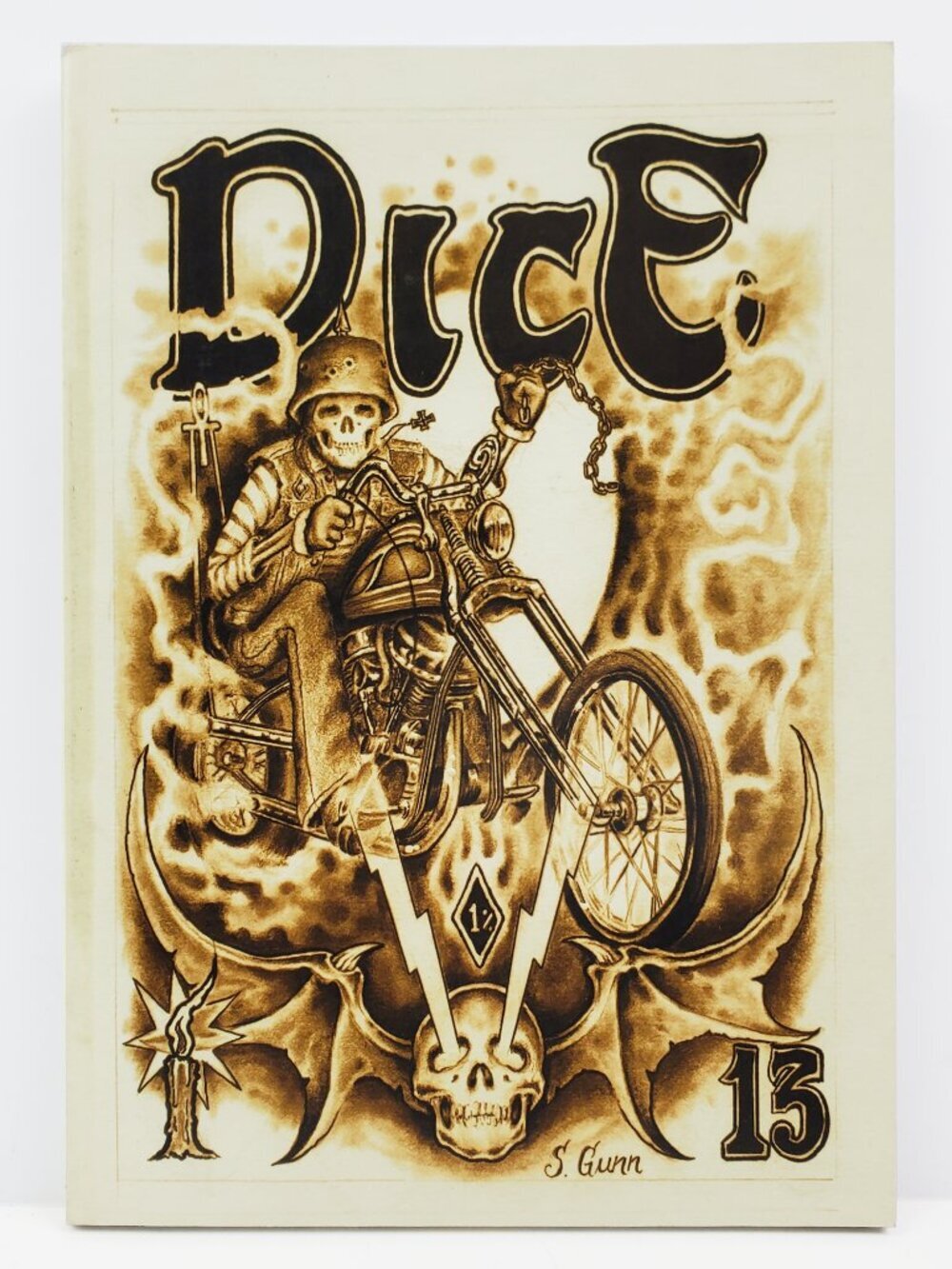 DicE Magazine Issue 37 w/ 6 Over Motorcycle Biker Culture Choppers 2011 Unread